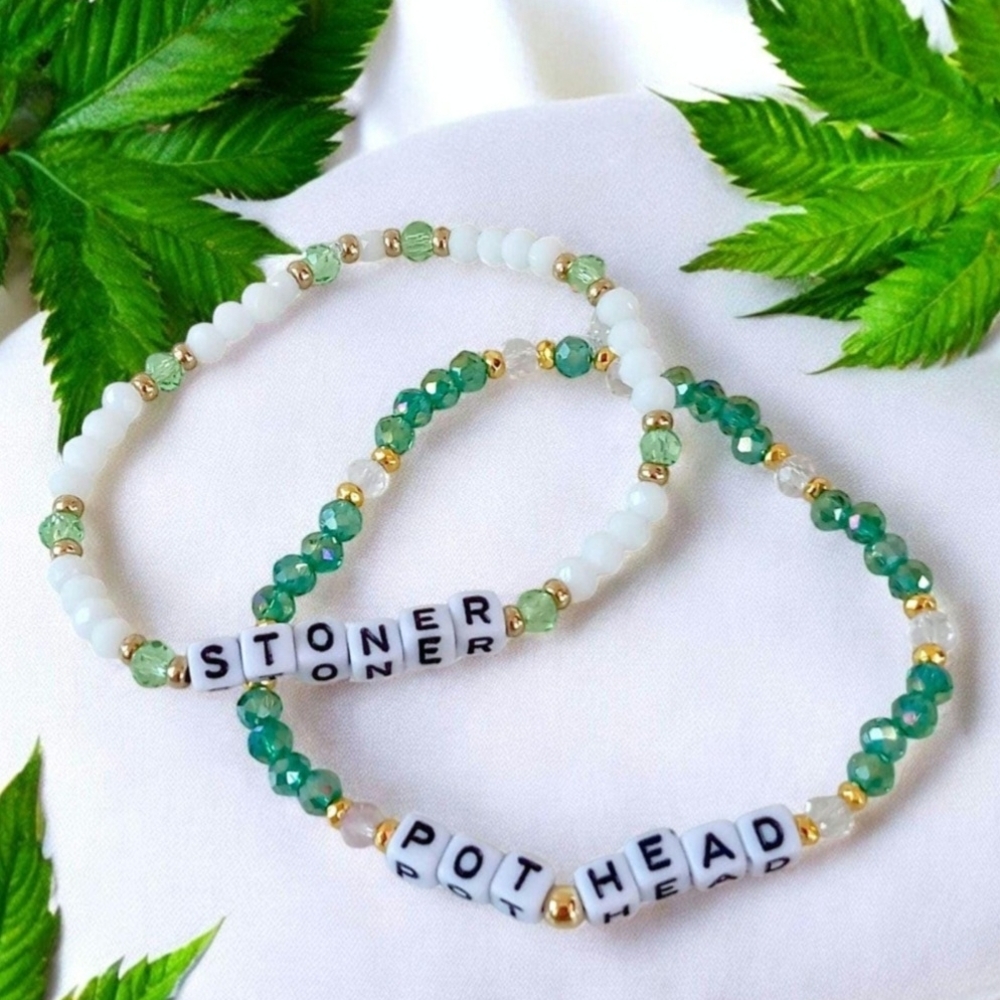 420 Stoner Stretch Bracelet